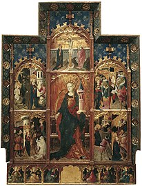 Gonçal Peris – Altarpiece of Saint Barbara (from Puertomingalvo town, Aragon)