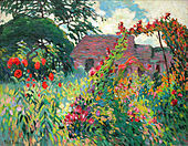 c.1906, Le jardin aux pavots, oil on canvas, 73 × 92 cm