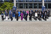 Secretary Blinken with NATO Foreign Ministers in Berlin, Germany, May 2022