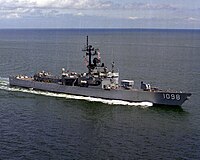 The frigate USS Glover (FF-1098), named in honor of General John Glover