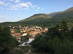 View of the village Vraneštica