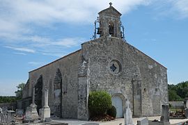 The church in Saint-Vivien
