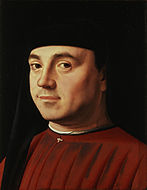 Portrait of a Man by Antonello da Messina, c. 1474–1475