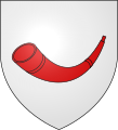 Coat of arms of Falkenhain family (said Spiess), vassals of the counts of Vianden.