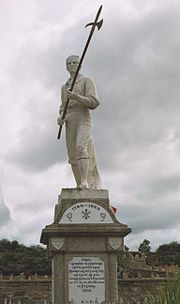 Pikemen memorial in Ballinamuck