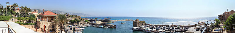 A view of Byblos, Lebanon
