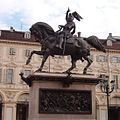 The Caval ëd Brons ("Bronze horse"), monument to Emmanuel Philibert in Turin