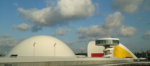 Oscar Niemeyer International Cultural Centre, Asturias, Spain
