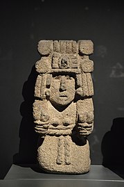 Aztec image of Chicomecoatl, goddess of corn