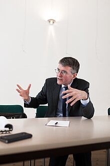 Christian Waldhoff referiert zum Thema Staatsrecht im Rahmen des JMWS 2017 in Berlin.