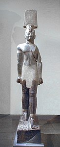 Colossal statue of King Aspelta from Jebel Barkal, Boston Museum of Fine Arts.[22]
