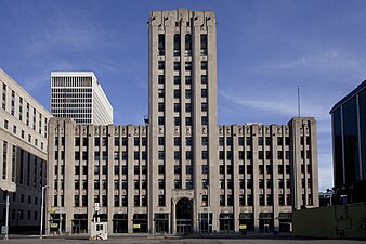 Detroit Free Press Building (1925) in Downtown Detroit