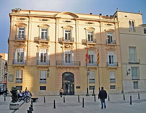 Palau de la Batlia, headquarters of the Provincial Council