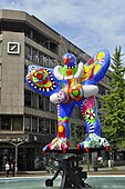 „Lebensretter“-Brunnen von Niki de Saint Phalle in der Innenstadt