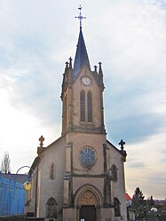 The church in Chérisey