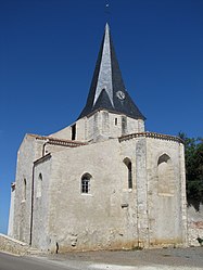 The church in Saint-Denis-du-Payré