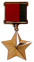 Photo of the Hero of Belarus medal