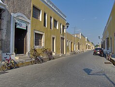 The placid streets of Izamal