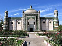 Afaq Khoja Mausoleum, 1640 tomb of Afaq Khoja near Kashgar