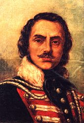 A portrait of Casimir Pulaski