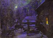 Moonlit Night, Winter. 1913