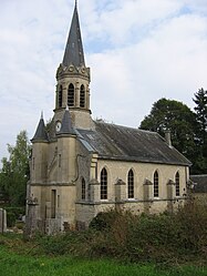 The church in Lançon