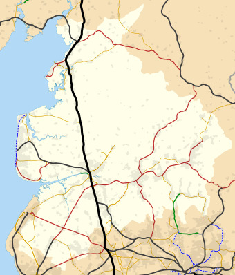 Lancashire is located in Lancashire