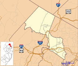 Paterson is located in Passaic County, New Jersey