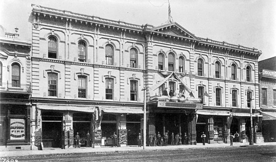 St. Elmo (orig. Lafayette) Hotel circa 1890