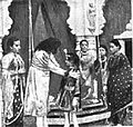 Image 5A scene from Raja Harishchandra (1913) – credited as the first full-length Indian motion picture. (from Film industry)
