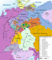 Bayern mit Salzburg im Rheinbund 1812 vor dem Wiener Kongress und dem Vertrag von München