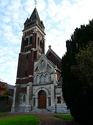 The church in Bantouzelle
