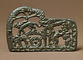 Belt Buckle, Mongolia or southern Siberia, 2nd–1st century BC.[20]