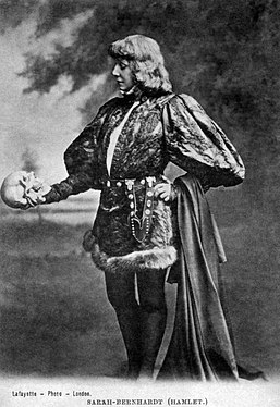 Bernhardt in Hamlet (1899)