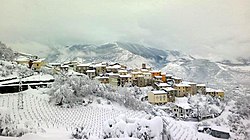 View of the Comune in winter
