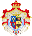 Arms of Álvaro de Orleans-Borbón, 6th Duke of Galliera