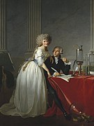 Portrait of Antoine-Laurent Lavoisier and his wife (1788), Metropolitan Museum of Art, New York