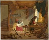 The Holy Family in Josef's workshop, between 1747 and 1812