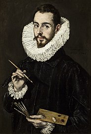 Portrait of the artist's son Jorge Manuel Theotokopoulos by El Greco
