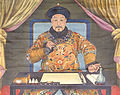Image 50Qianlong Emperor Practicing Calligraphy, mid-18th century. (from History of painting)