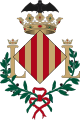 The two Ls in the coat of arms of Valencia (city) mark it as 'doubly loyal'.