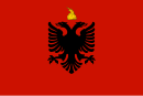 Nationalflagge des Königreiches Albanien 1928–1939