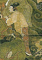 A noblewoman's attire in Water-Moon Avalokiteshvara,It were chima jeogori,it was a Goryeo dynasty painting, 1323 AD.