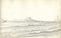 Anna Susanna Fries. Skizze 1876. Portopalo di Capo Passero