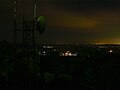 Healesville by night, taken from Mount Saint Leonard