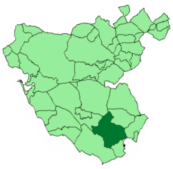 Location of Los Barrios