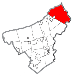 Upper Mount Bethel Township in Northampton County, Pennsylvania