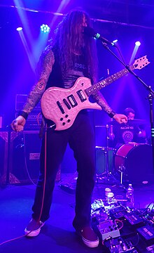 Michael Scheidt Performing with YOB in 2018