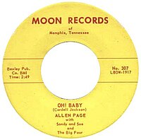 Allen Page – Oh! Baby, 1957