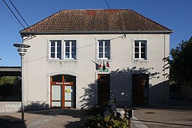 The town hall in Osse